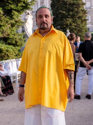 September 7, 2026, Madrid, Madrid, Spain: Designer MAISON MESA attend the opening fashion show of Fashion Week and Madrid es Moda, which will take place at the Sabatini Gardens on September 7, 2026, in Madrid, Spain. Madrid Spain  - ZUMAc312 20260907_zsp_c312_051 Copyright: xOscarxManuelxSanchezx