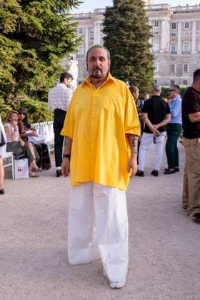 September 7, 2026, Madrid, Madrid, Spain: Designer MAISON MESA attend the opening fashion show of Fashion Week and Madrid es Moda, which will take place at the Sabatini Gardens on September 7, 2026, in Madrid, Spain. Madrid Spain  - ZUMAc312 20260907_zsp_c312_077 Copyright: xOscarxManuelxSanchezx