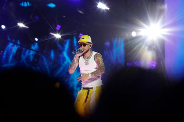 September 5, 2026, Madrid, Community Of Madrid, Spain: Puerto Rican rapper and reggaeton sensation DEI V (born David Gerardo Rivera Juarbe) performs live on stage during the 16th edition of the Coca-Cola Music Experience (CCME) at the Iberdrola Music venue on Saturday, September 5, 2026, in Madrid, Spain. Born in Carolina, Puerto Rico, the rising Latin trap star has shaken the urban music scene with viral hits like Quien Es Dei V? , Narcotics , and VeLDA . Performing during the second day of the festival, the acclaimed artist brings his bold street-smart style and Puerto Rican swagger to a massive crowd. He energizes a festival that has become a massive cultural phenomenon, accumulating over 375,000 sold-out attendees across its previous - ZUMAo127 20260905_zep_o127_398 Copyright: xHugoxOrtunox