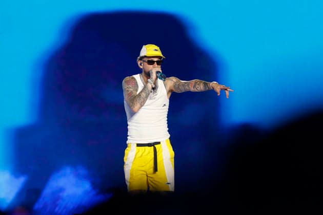 September 5, 2026, Madrid, Community Of Madrid, Spain: Puerto Rican rapper and reggaeton sensation DEI V (born David Gerardo Rivera Juarbe) performs live on stage during the 16th edition of the Coca-Cola Music Experience (CCME) at the Iberdrola Music venue on Saturday, September 5, 2026, in Madrid, Spain. Born in Carolina, Puerto Rico, the rising Latin trap star has shaken the urban music scene with viral hits like Quien Es Dei V? , Narcotics , and VeLDA . Performing during the second day of the festival, the acclaimed artist brings his bold street-smart style and Puerto Rican swagger to a massive crowd. He energizes a festival that has become a massive cultural phenomenon, accumulating over 375,000 sold-out attendees across its previous - ZUMAo127 20260905_zep_o127_365 Copyright: xHugoxOrtunox