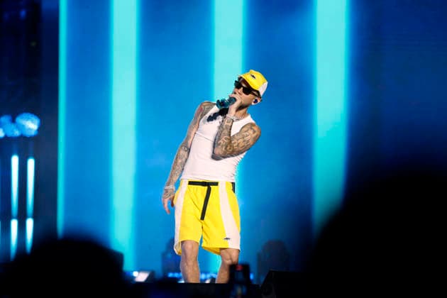 September 5, 2026, Madrid, Community Of Madrid, Spain: Puerto Rican rapper and reggaeton sensation DEI V (born David Gerardo Rivera Juarbe) performs live on stage during the 16th edition of the Coca-Cola Music Experience (CCME) at the Iberdrola Music venue on Saturday, September 5, 2026, in Madrid, Spain. Born in Carolina, Puerto Rico, the rising Latin trap star has shaken the urban music scene with viral hits like Quien Es Dei V? , Narcotics , and VeLDA . Performing during the second day of the festival, the acclaimed artist brings his bold street-smart style and Puerto Rican swagger to a massive crowd. He energizes a festival that has become a massive cultural phenomenon, accumulating over 375,000 sold-out attendees across its previous - ZUMAo127 20260905_zep_o127_368 Copyright: xHugoxOrtunox