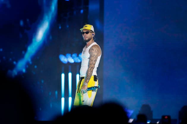 September 5, 2026, Madrid, Community Of Madrid, Spain: Puerto Rican rapper and reggaeton sensation DEI V (born David Gerardo Rivera Juarbe) performs live on stage during the 16th edition of the Coca-Cola Music Experience (CCME) at the Iberdrola Music venue on Saturday, September 5, 2026, in Madrid, Spain. Born in Carolina, Puerto Rico, the rising Latin trap star has shaken the urban music scene with viral hits like Quien Es Dei V? , Narcotics , and VeLDA . Performing during the second day of the festival, the acclaimed artist brings his bold street-smart style and Puerto Rican swagger to a massive crowd. He energizes a festival that has become a massive cultural phenomenon, accumulating over 375,000 sold-out attendees across its previous - ZUMAo127 20260905_zep_o127_372 Copyright: xHugoxOrtunox