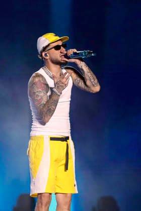September 5, 2026, Madrid, Community Of Madrid, Spain: Puerto Rican rapper and reggaeton sensation DEI V (born David Gerardo Rivera Juarbe) performs live on stage during the 16th edition of the Coca-Cola Music Experience (CCME) at the Iberdrola Music venue on Saturday, September 5, 2026, in Madrid, Spain. Born in Carolina, Puerto Rico, the rising Latin trap star has shaken the urban music scene with viral hits like Quien Es Dei V? , Narcotics , and VeLDA . Performing during the second day of the festival, the acclaimed artist brings his bold street-smart style and Puerto Rican swagger to a massive crowd. He energizes a festival that has become a massive cultural phenomenon, accumulating over 375,000 sold-out attendees across its previous - ZUMAo127 20260905_zep_o127_356 Copyright: xHugoxOrtunox