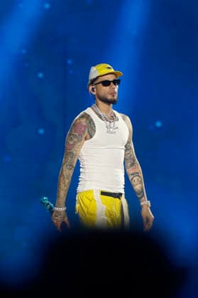 September 5, 2026, Madrid, Community Of Madrid, Spain: Puerto Rican rapper and reggaeton sensation DEI V (born David Gerardo Rivera Juarbe) performs live on stage during the 16th edition of the Coca-Cola Music Experience (CCME) at the Iberdrola Music venue on Saturday, September 5, 2026, in Madrid, Spain. Born in Carolina, Puerto Rico, the rising Latin trap star has shaken the urban music scene with viral hits like Quien Es Dei V? , Narcotics , and VeLDA . Performing during the second day of the festival, the acclaimed artist brings his bold street-smart style and Puerto Rican swagger to a massive crowd. He energizes a festival that has become a massive cultural phenomenon, accumulating over 375,000 sold-out attendees across its previous - ZUMAo127 20260905_zep_o127_357 Copyright: xHugoxOrtunox