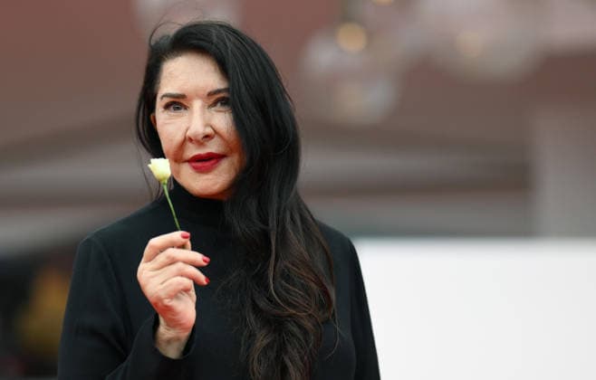 September 9, 2026, Venice, ITALY: Serbian artist Marina Abramovic arrives for the premiere of Dau during the 83rd Venice Film Festival in Venice, Italy, 09 September 2026. The movie is presented in official competition Venezia 83 at the festival running from 02 to 12 September 2026. ANSA ETTORE FERRARI. Venice ITALY  - ZUMAa110 20260909_zaf_a110_054 Copyright: xEttorexFerrarix