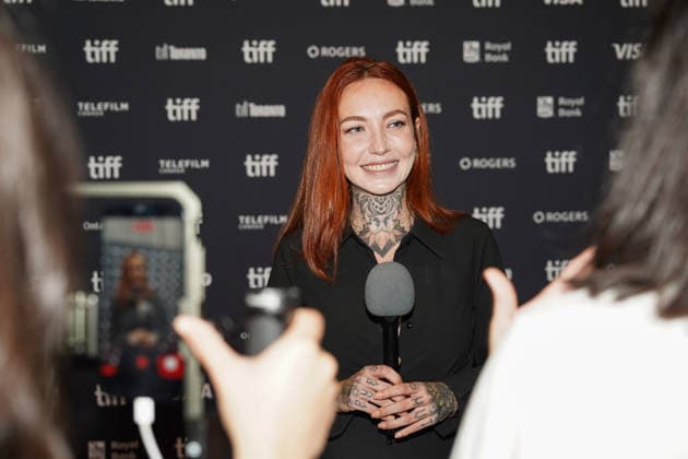 2026 Toronto International Film Festival - Faux Gun Bandit Premiere Jenny Mark Turmel Pichette attends the red carpet for the Faux Gun Bandit premiere during the 2026 Toronto International Film Festival (TIFF) at Centrepiece. on September 10, 2026 in Toronto, Canada. (Photo by Leonardo Ramirez Eyepix Group) Copyright: xLeonardoxRamirez xEyepixxGroupx LR10092026-00610