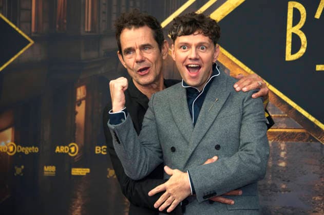 Tom Tykwer und Christian Friedel bei der Weltpremiere der 5. und finalen Staffel der TV-Serie Babylon Berlin im Zoo Palast. Berlin, 10.09.2026