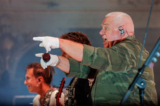 10.09.2026. Wuppertal. Udo Dirkschneider mit Band beim ausverkauften Auftritt in der historischen Stadthalle. Wuppertal Historische Stadthalle Nordrhein-Westfalen Deutschland