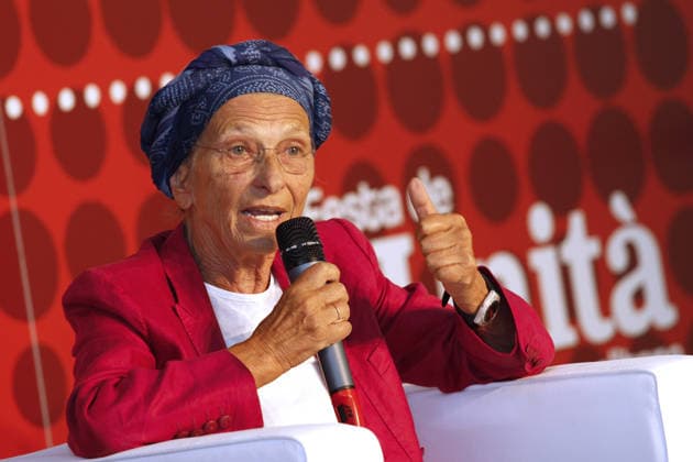 FOTO IPP MILANO 5-9-2016 FESTA DE L UNITA MILANO NELLA FOTO : EMMA BONINO politica ed esponente del partito radicale Italy Photo Press - World Copyright