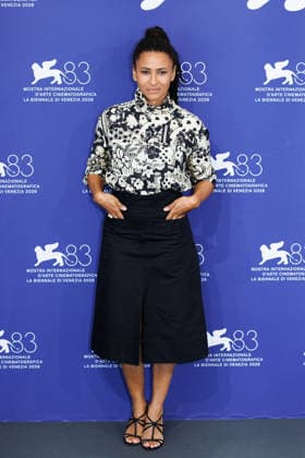 Foto IPP - Cinzia Camela Gruppo Editoriale LiveMedia Lido di Venezia 10 09 2026 Nella foto: Leonie Simaga attends the Un Peu Avant Minuit Photocall during the 83rd Venice International Film Festival at Palazzo del Casino on September 10, 2026 in Venice, Italy. Photo: Cinzia Camela. Italy Photo Press - World Copyright ITA: Un Peu Avant Minuit Photo