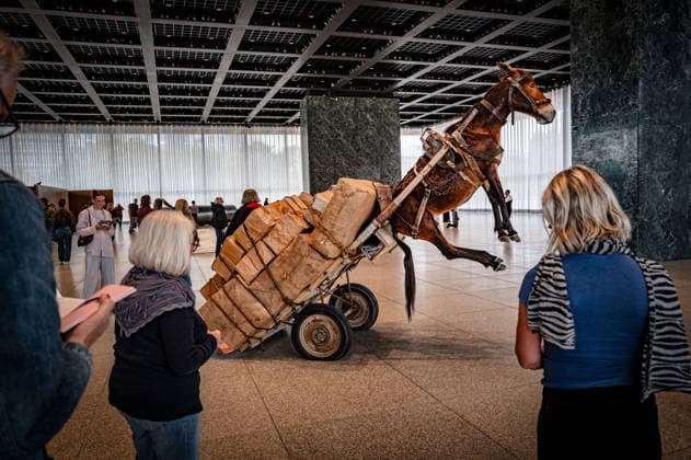 Berlin Tiergarten; Kulturforum Neue Nationalgalerie; Ausstellung Maurizio Cattelan. NIGHT Preis der Nationalgalerie 2026 - 11.09.2026 *nur für redaktionelle Berichterstattung Kulturforum