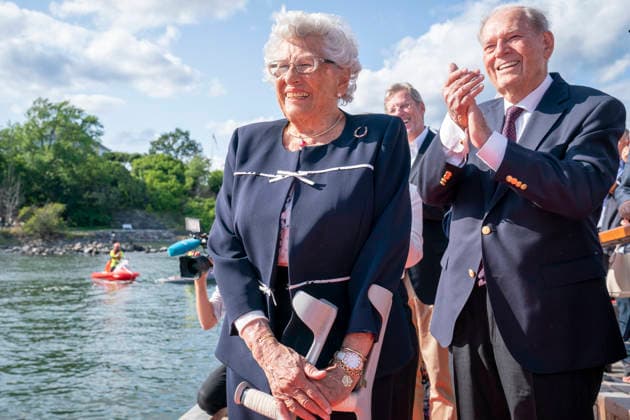 Prinzessin Astrid von Norwegen ist tot New rescue boat is christened FILE PHOTO: Princess Astrid has died Oslo 20190814. Princess Astrid, Mrs Ferner and Erling Lorentzen are present at the christening of the lifeboat Princess Ragnhild on Bygdoy. It is Lorentzen, Princess Ragnhild s husband until her death in 2012, who has donated money for the new lifeboat. Photo: Heiko Junge NTB Oslo Norway rHpGxQyKFYg EDITORIAL USE ONLY Ref:_BNCrHpGxQyKFYg.jpg Copyright: xHeikoxJungex xNTBx