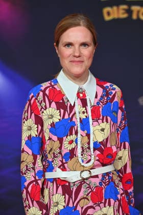 Fritzi HABERLANDT (Schauspielerin), Einzelbild,angeschnittenes Einzelmotiv,Halbfigur,halbe Figur. Premiere von BIBI BLOCKSBERG Ð DIE TOTAL VERHEXTE ZEITREISE am 11.09.20226 im Mathaeser Kino in Muenchen. Fotocall Roter Teppich,Red Carpet.