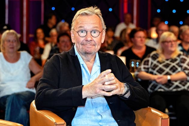 MDR - Riverboat. Entertainer Bernd Stelter anläßlich der Aufzeichnung der MDR - Talkshow Riverboat am 11.09.2026 in der Mediacity Leipzig. 20260911ADO0009