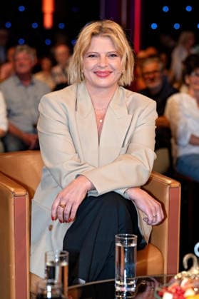 MDR - Riverboat. Schauspielerin Jördis Triebel anläßlich der Aufzeichnung der MDR - Talkshow Riverboat am 11.09.2026 in der Mediacity Leipzig. 20260911ADO0035