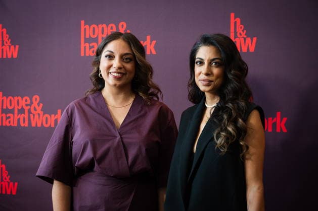 September 11, 2026, Toronto, On, Canada: Earth Tones co-founders Aliza Sovani, left, and Aliya Jasmine Sovani attend a launch event for Former prime minister Justin Trudeau and Katie TelfordöÄÃ s new media and entertainment production company, Hope and Hard Work, during the Toronto International Film Festival at TIFF Lightbox in Toronto, on Friday, Sept. 11, 2026. Toronto Canada - ZUMAc35_ 20260911_zaf_c35_260 Copyright: xLauraxProctorx