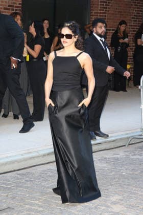September 11, 2026: Emily Ratajkowski arrives at the Clavin Klein Spring 2027 show as part of New York Fashion Week. The show took place at Terminal Warehouse. - ZUMAh16_ 20260911_zaf_h16_046 Copyright: xDanxHerrickx
