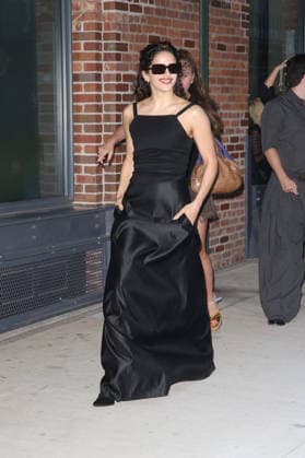 September 11, 2026: Emily Ratajkowski arrives at the Clavin Klein Spring 2027 show as part of New York Fashion Week. The show took place at Terminal Warehouse. - ZUMAh16_ 20260911_zaf_h16_052 Copyright: xDanxHerrickx