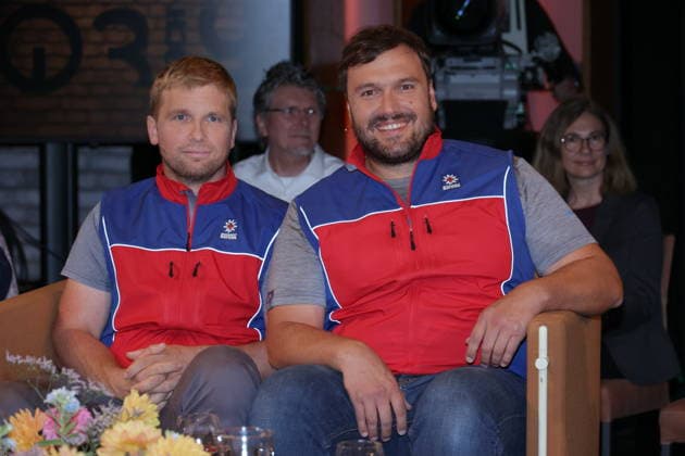RECORD DATE NOT STATED 3NACH9 11.09.2026 Toni Vogg, Tobias Stöffelbauer, Aufzeichnung der Talkshow 3nach9 im Studio von Radio Bremen, Bremen, 11.09.2016 Copyright: xEventpressxMPx