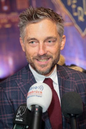 Volker Bruch bei der Premiere der 5. und finalen Staffel der TV-Serie Babylon Berlin im Naturstrom Openair Kino. Köln, 11.09.2026