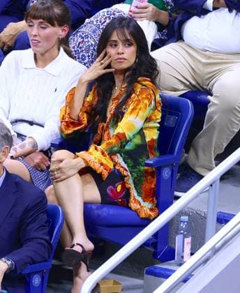 Celebs at the US Open - New York Camilla Cabello attends the Men Semi Final at the US Open in New York on September 11, 2026. Photo by Dylan Travis ABACAPRESS.COM New York NY United States  Copyright: xDylanxTravis ABACAx