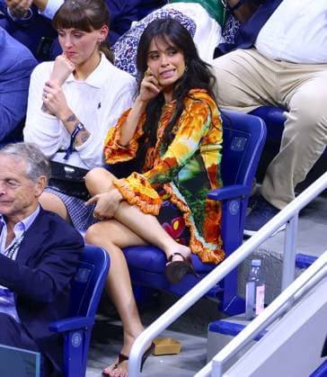 Celebs at the US Open - New York Camilla Cabello attends the Men Semi Final at the US Open in New York on September 11, 2026. Photo by Dylan Travis ABACAPRESS.COM New York NY United States  Copyright: xDylanxTravis ABACAx