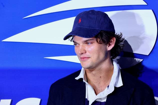 US Open - Homer Gere Arrival - New York Homer Gere arrives at the men semi final Tiafoe vs Shelton at the US Open in New York on September 11, 2026. Photo by Charles Guerin ABACAPRESS.COM New York City NY United States  Copyright: xGuerinxCharles ABACAx