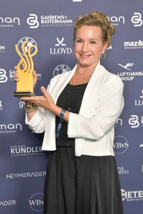Gabrielle Carteris bei der Verleihung des Deutschen Schauspielpreises 2026 im Hotel Pullman Berlin Schweizerhof. Berlin, 11.09.2026