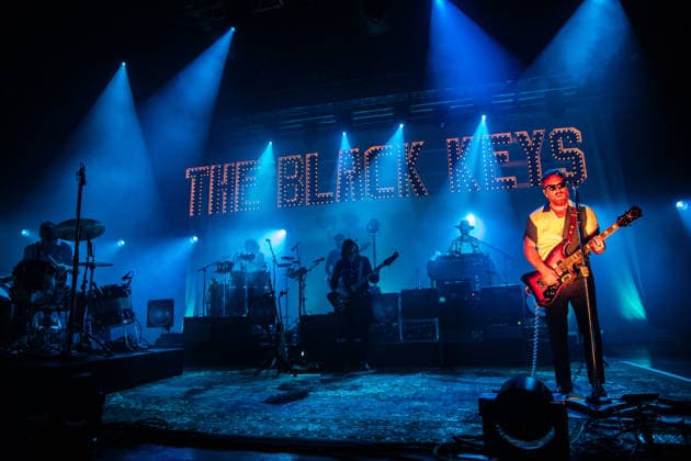 The Black Keys performs live at Alcatraz in Milan, Italy - 11 Sept 2026 Musician and record producer Dan Auerbach, frontman and guitarist of The Black Keys performs live at the Alcatraz as part of their Peaches n Kream World Tour 2026. Milan Italy Copyright: xCarloxVerganix xSOPAxImagesx BK26(21)