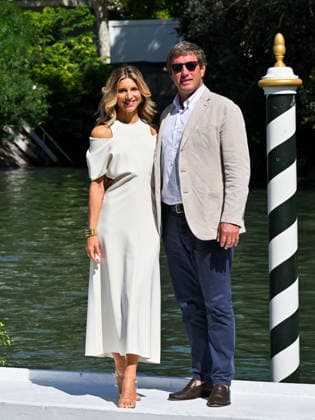 IPA88432738 - Venice International Film Festival 2026 - Day 11. Arrivals at the Hotel Excelsior pier. Pictured: Nicoletta Romanoff  Copyright: xManuelexMangiarottix xPoolxPhotoxEventsx08x IPA88432738