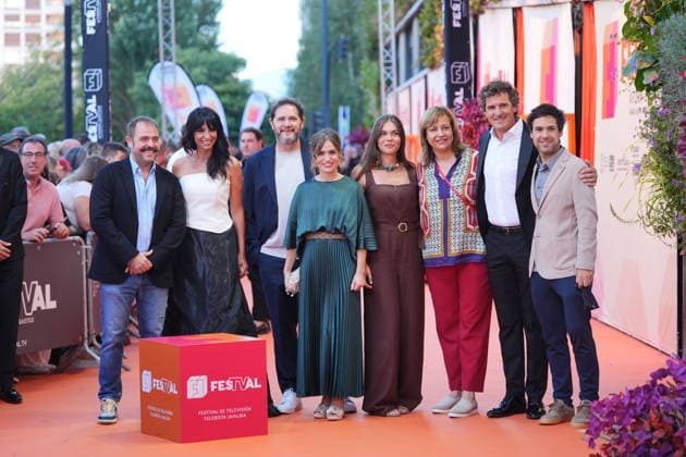 Bilder des Tages Entertainment Photocall prior to the closing gala of the FesTVal in Vitoria Group photo taken during the photocall prior to the closing gala of the FesTVal in Vitoria, at the Europa Convention Center, on September 12, 2026, in Vitoria-Gasteiz, Álava, Basque Country, Spain. FesTVal is Spain’s National Television Festival and is the first festival dedicated exclusively to television in all its formats—programs, game shows, magazine shows, and series. The 18th edition of the FesTVal Television Festival in Vitoria-Gasteiz took place from September 7 to 12. SEPTEMBER 12, 2026 CLOSING PHOTOCALL TELEVISION FESTIVAL TV CELEBRITIES In VVitoria-Gasteiz, Álava, Basque Country Vitoria-Gasteiz, Álava, Basque Country Spain Copyright: xInakixBerasalucex 7769394