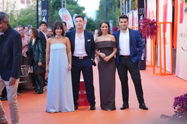 Photocall prior to the closing gala of the FesTVal in Vitoria Group photo taken during the photocall prior to the closing gala of the FesTVal in Vitoria, at the Europa Convention Center, on September 12, 2026, in Vitoria-Gasteiz, Álava, Basque Country, Spain. FesTVal is Spain’s National Television Festival and is the first festival dedicated exclusively to television in all its formats—programs, game shows, magazine shows, and series. The 18th edition of the FesTVal Television Festival in Vitoria-Gasteiz took place from September 7 to 12. SEPTEMBER 12, 2026 CLOSING PHOTOCALL TELEVISION FESTIVAL TV CELEBRITIES In VVitoria-Gasteiz, Álava, Basque Country Vitoria-Gasteiz, Álava, Basque Country Spain Copyright: xInakixBerasalucex 7769395