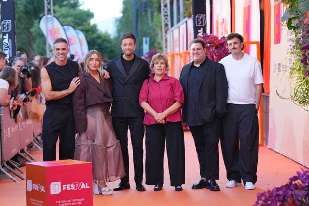 Photocall prior to the closing gala of the FesTVal in Vitoria Group photo taken during the photocall prior to the closing gala of the FesTVal in Vitoria, at the Europa Convention Center, on September 12, 2026, in Vitoria-Gasteiz, Álava, Basque Country, Spain. FesTVal is Spain’s National Television Festival and is the first festival dedicated exclusively to television in all its formats—programs, game shows, magazine shows, and series. The 18th edition of the FesTVal Television Festival in Vitoria-Gasteiz took place from September 7 to 12. SEPTEMBER 12, 2026 CLOSING PHOTOCALL TELEVISION FESTIVAL TV CELEBRITIES In VVitoria-Gasteiz, Álava, Basque Country Vitoria-Gasteiz, Álava, Basque Country Spain Copyright: xInakixBerasalucex 7769396