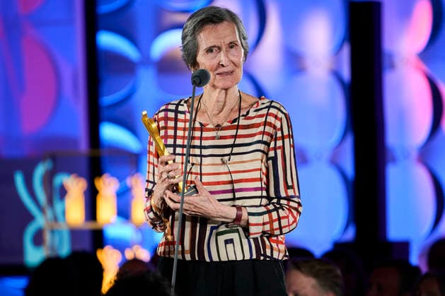Deutscher Schauspielpreis 2026 Preisträgerin Linde Prelog Bühne Show 15 Jahre Deutscher Schauspielpreis und 20 Jahre BFFS, Pullman Berlin Schweizerhof, Datum: 11.09.2026 Copyright: xEventpressx