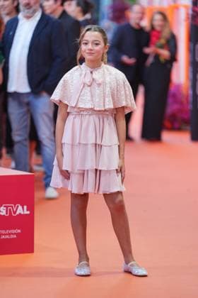 Photo op prior to the closing gala of the FesTVal in Vitoria Actress Sofía Otero during the photo op prior to the closing gala of the FesTVal in Vitoria, at the Europa Convention Center, on September 12, 2026, in Vitoria-Gasteiz, Álava, Basque Country, Spain. FesTVal is Spain’s National Television Festival and is the first festival dedicated exclusively to television in all its formats—programs, game shows, magazine shows, and series. The 18th edition of the FesTVal Television Festival in Vitoria-Gasteiz took place from September 7 to 12, September 12, 2026. CLOSING PHOTOCALL TELEVISION FESTIVAL CELEBRITIES In VVitoria-Gasteiz, Álava, Basque Country Vitoria-Gasteiz, Álava, Basque Country Spain Copyright: xInakixBerasalucex 7769469