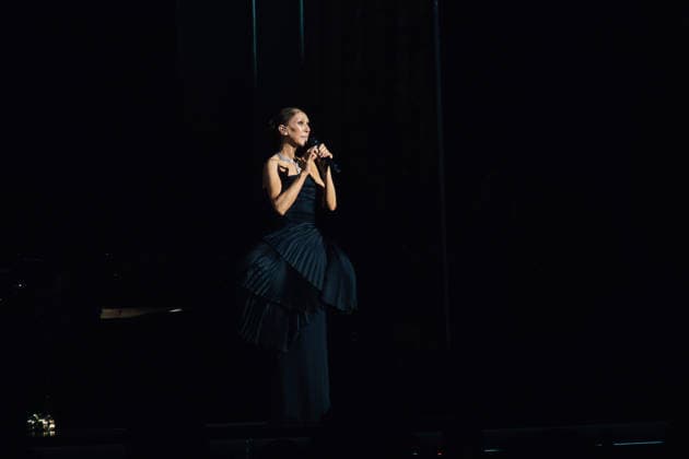 Celine Dion, wearing a Boucheron outfit and jewelry, during her first concert at the Plénitude Arena in Paris La Défense on September 12, 2026 Celine Dion, wearing a Boucheron outfit and jewelry, during her first concert at the Plénitude Arena in Paris La Défense on September 12, 2026, Paris La Défense, France  Copyright: xAgencex xBestimagexAgencex xBestimagex