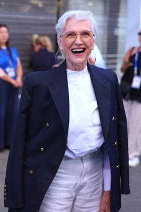 US Open - Maye Musk Arrival - New York Maye Musk arrives at the US Open Women s Final in New York on September 12, 2026. Photo by Charles Guerin ABACAPRESS.COM New York NY United States  Copyright: xGuerinxCharles ABACAx