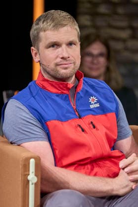 Tobias Stöffelbauer bei der Aufzeichnung der RB Talkshow 3nach9 im Radio Bremen-Studio. Bremen, 11.09.2026