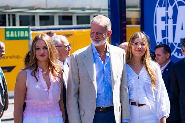 Royals at Spanish Grand Prix - Madrid King Felipe VI (ESP) of the Spanish Royal Family Princess Leonor (ESP) of the Spanish Royal Family and Infanta Sofía (ESP) of the Spanish Royal Family on Sunday race day during the 2026 Formula 1 TAG Heuer Spanish Grand Prix at MADRING in Madrid, Spain, on September 13, 2026. Photo by Antoine LAPEYRE Reveries Agency ABACAPRESS.COM Madrid Spain  Copyright: xAntoinexLapeyre ReveriesxAgency ABACAx