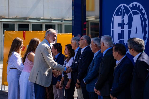 Royals at Spanish Grand Prix - Madrid King Felipe VI (ESP) of the Spanish Royal Family Princess Leonor (ESP) of the Spanish Royal Family and Infanta Sofía (ESP) of the Spanish Royal Family on Sunday race day during the 2026 Formula 1 TAG Heuer Spanish Grand Prix at MADRING in Madrid, Spain, on September 13, 2026. Photo by Antoine LAPEYRE Reveries Agency ABACAPRESS.COM Madrid Spain  Copyright: xAntoinexLapeyre ReveriesxAgency ABACAx