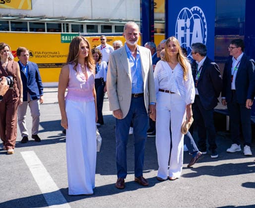 Royals at Spanish Grand Prix - Madrid King Felipe VI (ESP) of the Spanish Royal Family Princess Leonor (ESP) of the Spanish Royal Family and Infanta Sofía (ESP) of the Spanish Royal Family on Sunday race day during the 2026 Formula 1 TAG Heuer Spanish Grand Prix at MADRING in Madrid, Spain, on September 13, 2026. Photo by Antoine LAPEYRE Reveries Agency ABACAPRESS.COM Madrid Spain  Copyright: xAntoinexLapeyre ReveriesxAgency ABACAx