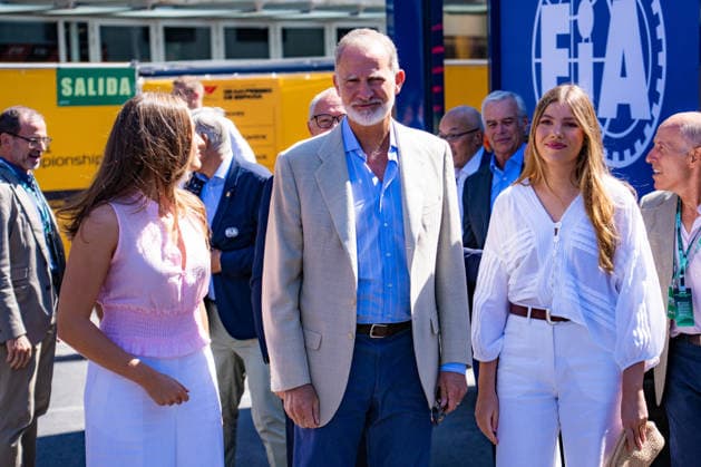 Royals at Spanish Grand Prix - Madrid King Felipe VI (ESP) of the Spanish Royal Family Princess Leonor (ESP) of the Spanish Royal Family and Infanta Sofía (ESP) of the Spanish Royal Family on Sunday race day during the 2026 Formula 1 TAG Heuer Spanish Grand Prix at MADRING in Madrid, Spain, on September 13, 2026. Photo by Antoine LAPEYRE Reveries Agency ABACAPRESS.COM Madrid Spain  Copyright: xAntoinexLapeyre ReveriesxAgency ABACAx
