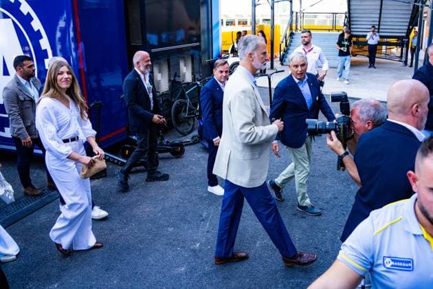 Royals at Spanish Grand Prix - Madrid King Felipe VI (ESP) of the Spanish Royal Family Princess Leonor (ESP) of the Spanish Royal Family and Infanta Sofía (ESP) of the Spanish Royal Family on Sunday race day during the 2026 Formula 1 TAG Heuer Spanish Grand Prix at MADRING in Madrid, Spain, on September 13, 2026. Photo by Antoine LAPEYRE Reveries Agency ABACAPRESS.COM Madrid Spain  Copyright: xAntoinexLapeyre ReveriesxAgency ABACAx