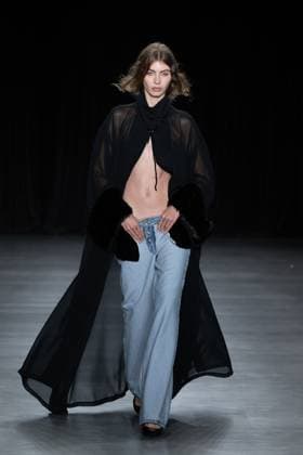 September 11, 2026, New York, New York, United States: A model walks the runway.Models walk the runway at the Christian Cowan fashion show during New York Fashion Week at The Glasshouse on September 11, 2026 in New York City. New York United States  - ZUMAs197 20260911_aaa_s197_1049 Copyright: xRonxAdarx