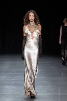 September 11, 2026, New York, New York, United States: A model walks the runway.Models walk the runway at the Christian Cowan fashion show during New York Fashion Week at The Glasshouse on September 11, 2026 in New York City. New York United States  - ZUMAs197 20260911_aaa_s197_1070 Copyright: xRonxAdarx