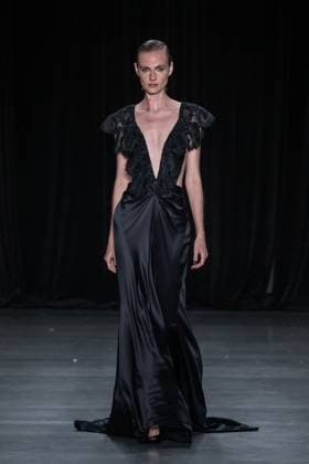 September 11, 2026, New York, New York, United States: A model walks the runway.Models walk the runway at the Christian Cowan fashion show during New York Fashion Week at The Glasshouse on September 11, 2026 in New York City. New York United States  - ZUMAs197 20260911_aaa_s197_1078 Copyright: xRonxAdarx