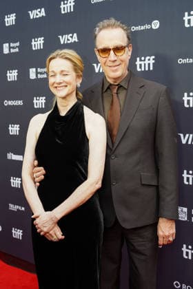 Arrivals for Onwards and Sideways™ premiere during the 2026 Toronto International Film Festival (TIFF) at Roy Thomson Hall Featuring: Rhys Ifans, Laura Linney Where: Toronto, Ontario, Canada When: 13 Sep 2026 Credit: Leonardo Ramirez EyePix INSTARimages EDITORIAL USE ONLY. NOT FOR USE BY NEWSPAPERS BASED IN THE UK. Copyright: xx instar56016854