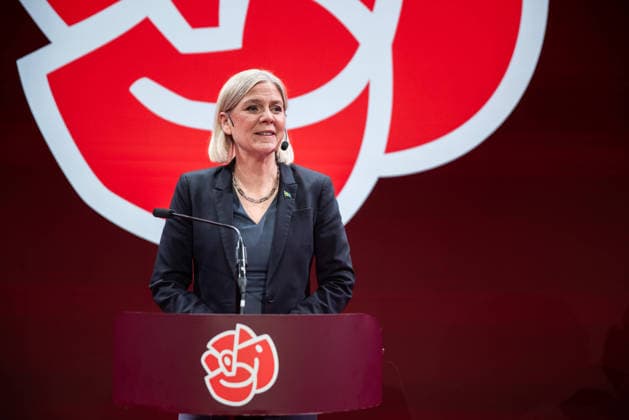 260913 Social Democrats leader Magdalena Andersson gives a speech during the partyÃ‚ s election watch after the Swedish parliamentary election on September 13, 2026 in Stockholm. Photo: Caisa Rasmussen BILDBYRAN COP 353 MP0159 val 2026 politik bbeng parliament election parliamentary election sweden val valvaka socialdemokraterna Copyright: IMAGO CAISAxRASMUSSEN 1083256950st