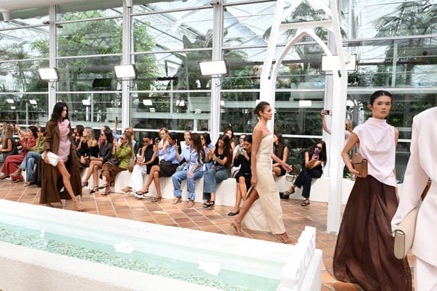 Simorra Fashion Show at Mercedes-Benz Fashion Week Madrid Models Lucía Rivera and Blanca Romero walk the runway for Simorra at Mercedes-Benz Fashion Week Madrid on September 14, 2026, in Madrid, Spain CELEBRITIES FASHION SHOW SIMORRA FASHION José Madrid Madrid Spain  Copyright: xJosÃ xOlivax 7774626