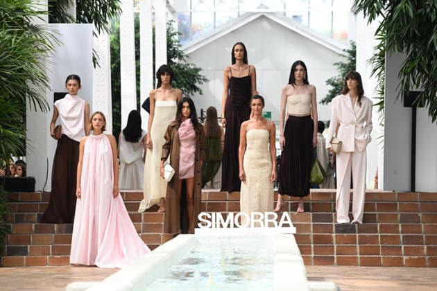 Simorra Fashion Show at Mercedes-Benz Fashion Week Madrid: Lucía Rivera and Blanca Romero at the Simorra fashion show during Mercedes-Benz Fashion Week Madrid on September 14, 2026, in Madrid, Spain. CELEBRITIES SIMORRA FASHION SHOW FASHION José Madrid Madrid Spain  Copyright: xJosÃ xOlivax 7774630